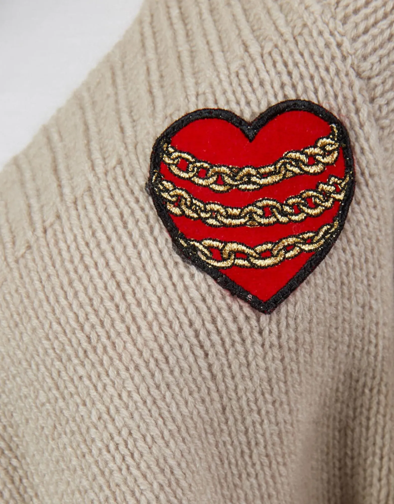 Best Sale Chain Heart Stars Draped Cardigan | Daya By Women Sweaters & Knits