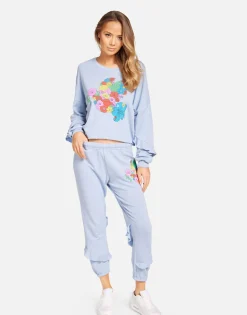 New Chevelle Floral Dove Women Long Sleeve