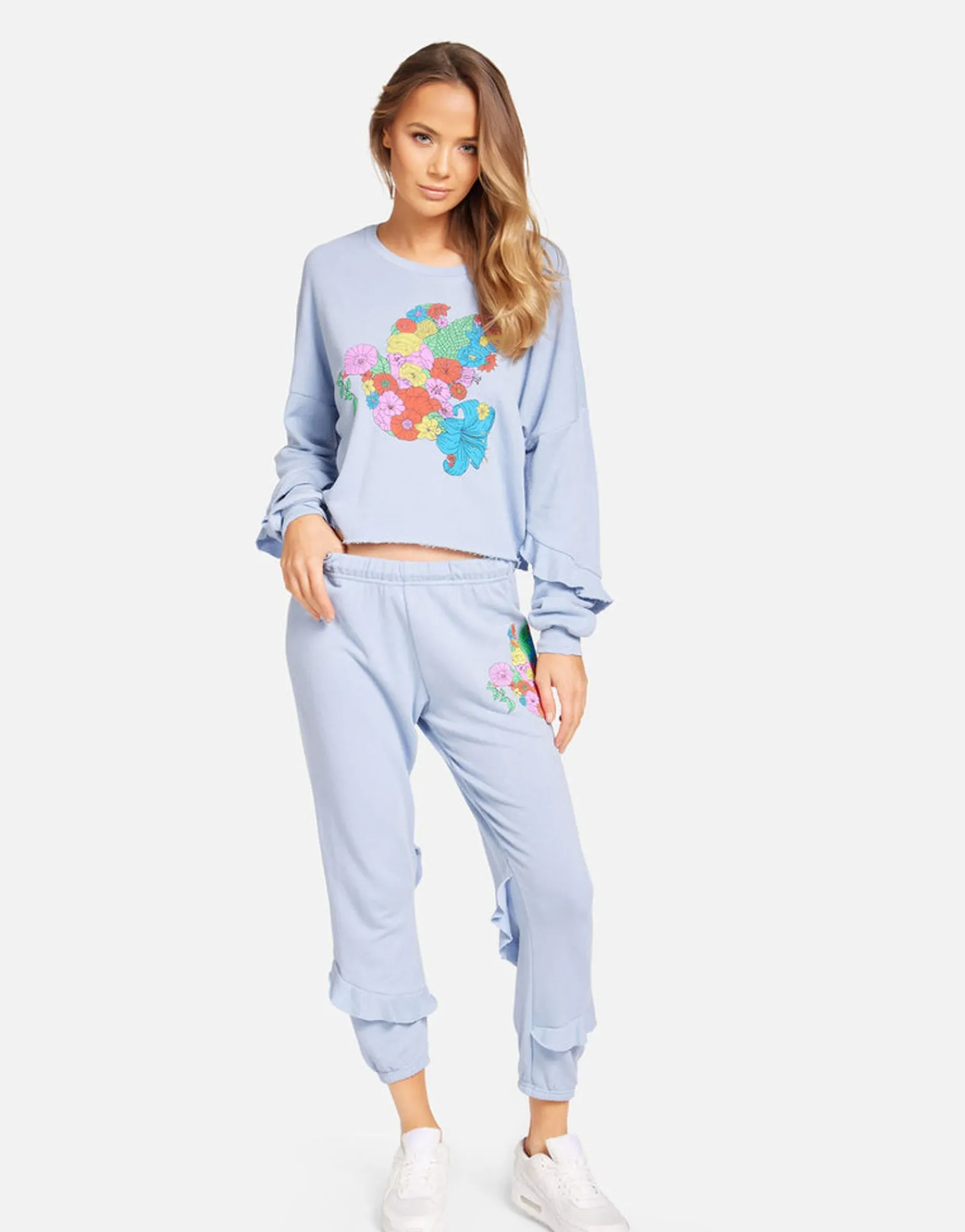 New Chevelle Floral Dove Women Long Sleeve