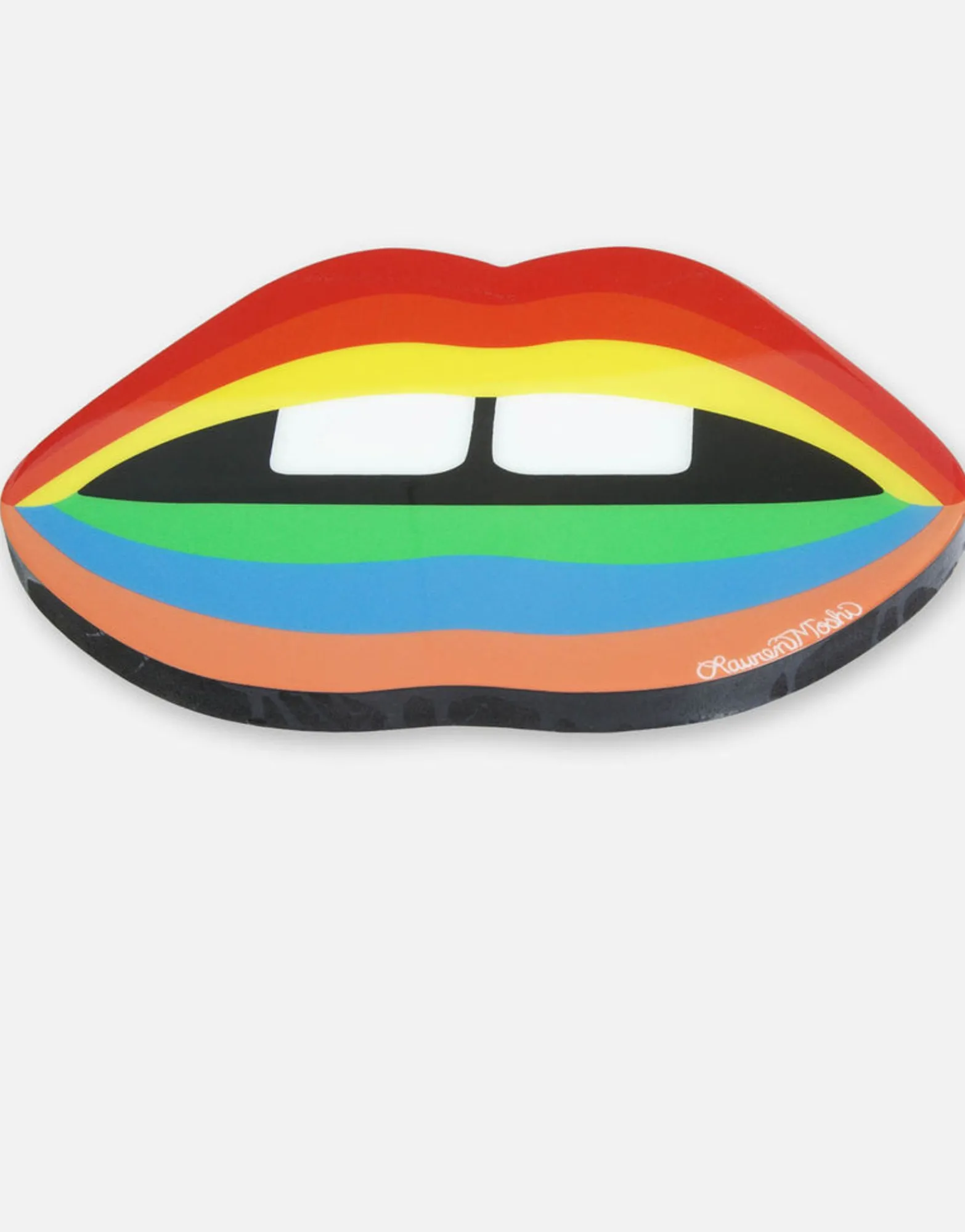 Discount Color Cig Lip Wooden Canvas Art By Decor