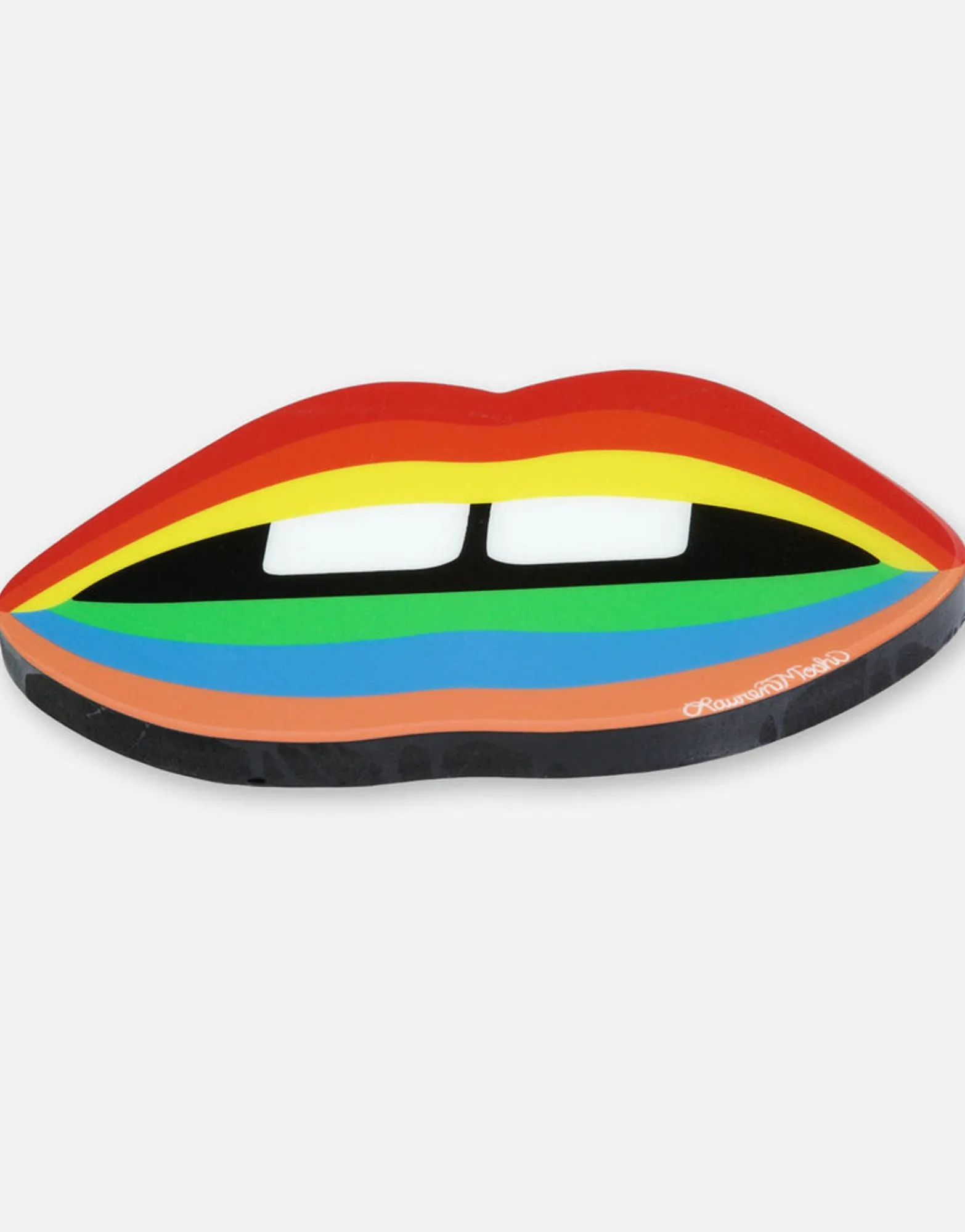Discount Color Cig Lip Wooden Canvas Art By Decor
