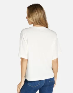 Discount Comic Emojis Boxy Crop Top In | Rue By Women Short Sleeve
