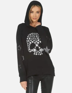 Hot Corbin Star Skull Women Hoodies