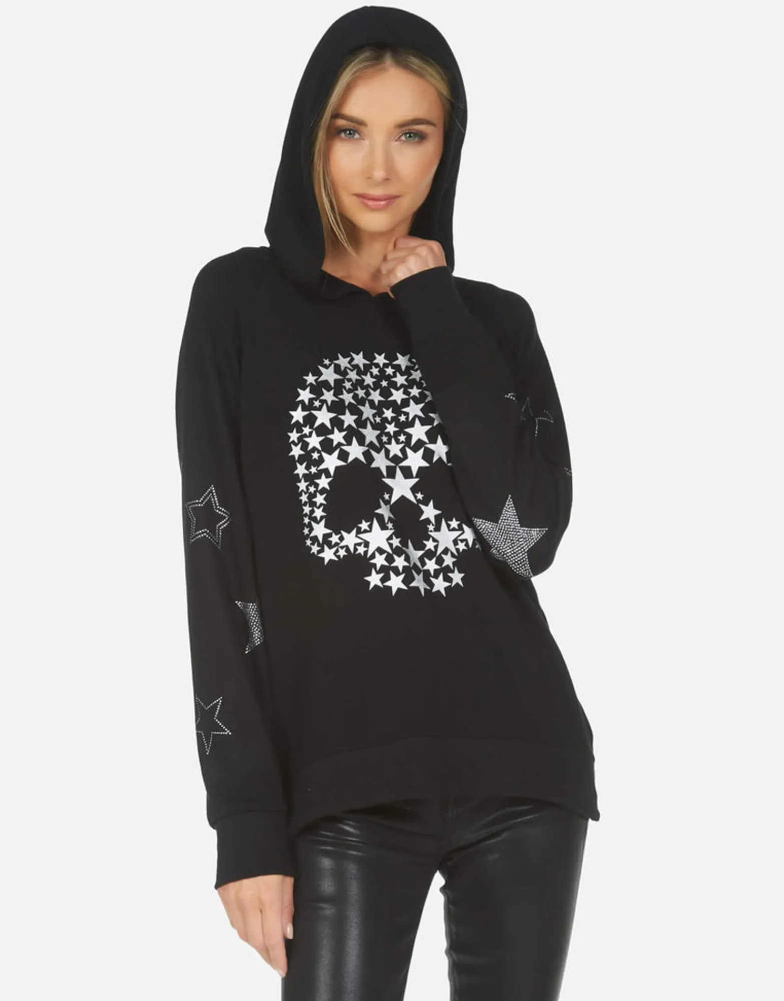 Hot Corbin Star Skull Women Hoodies