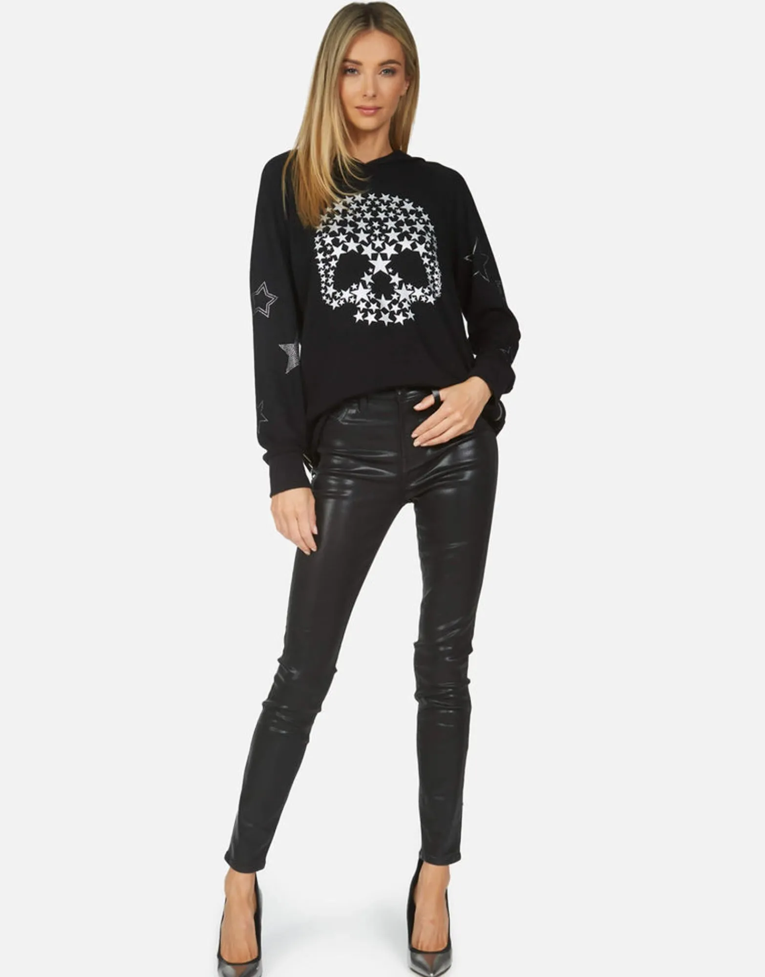 Hot Corbin Star Skull Women Hoodies