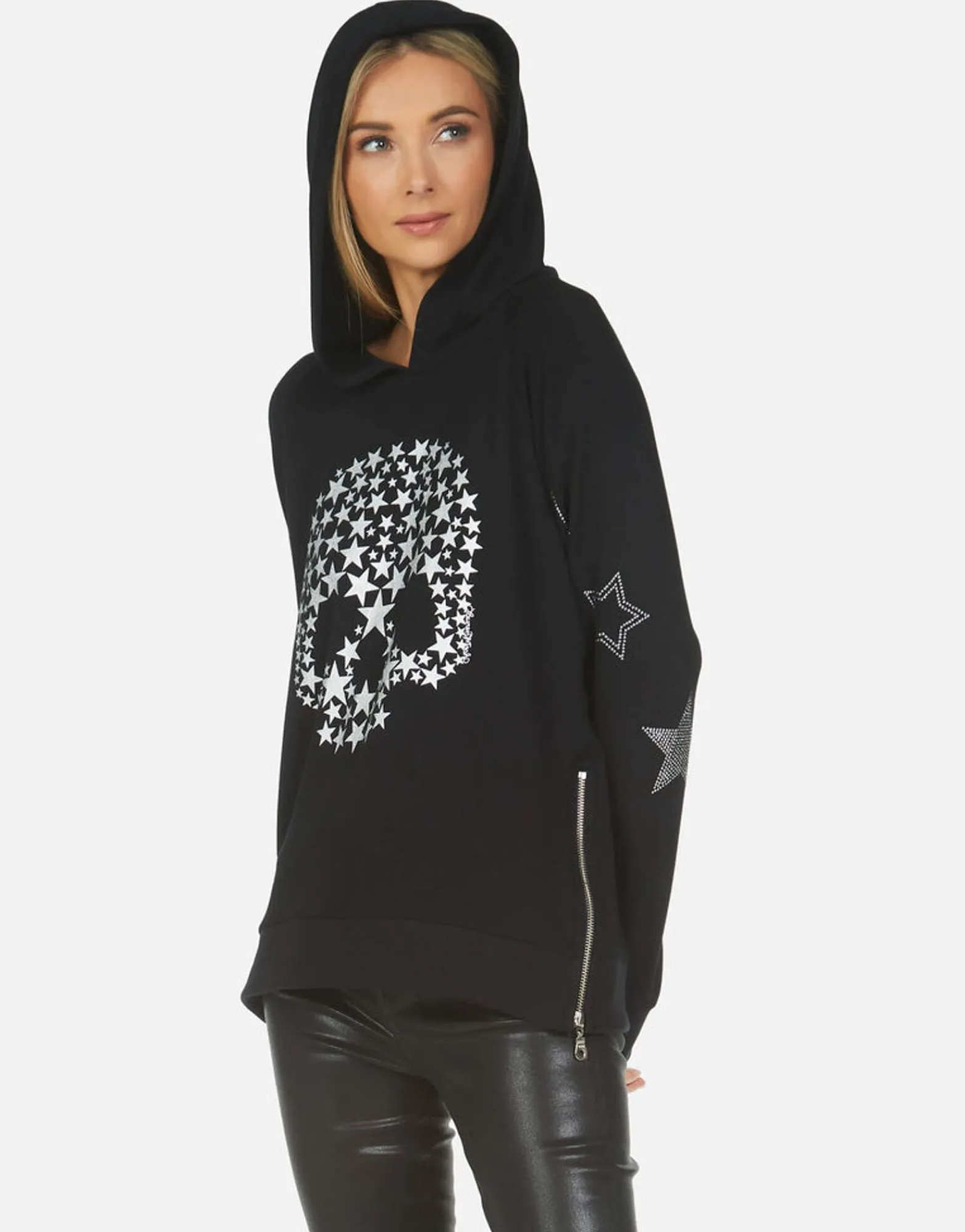Hot Corbin Star Skull Women Hoodies