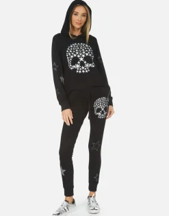 Hot Corbin Star Skull Women Hoodies