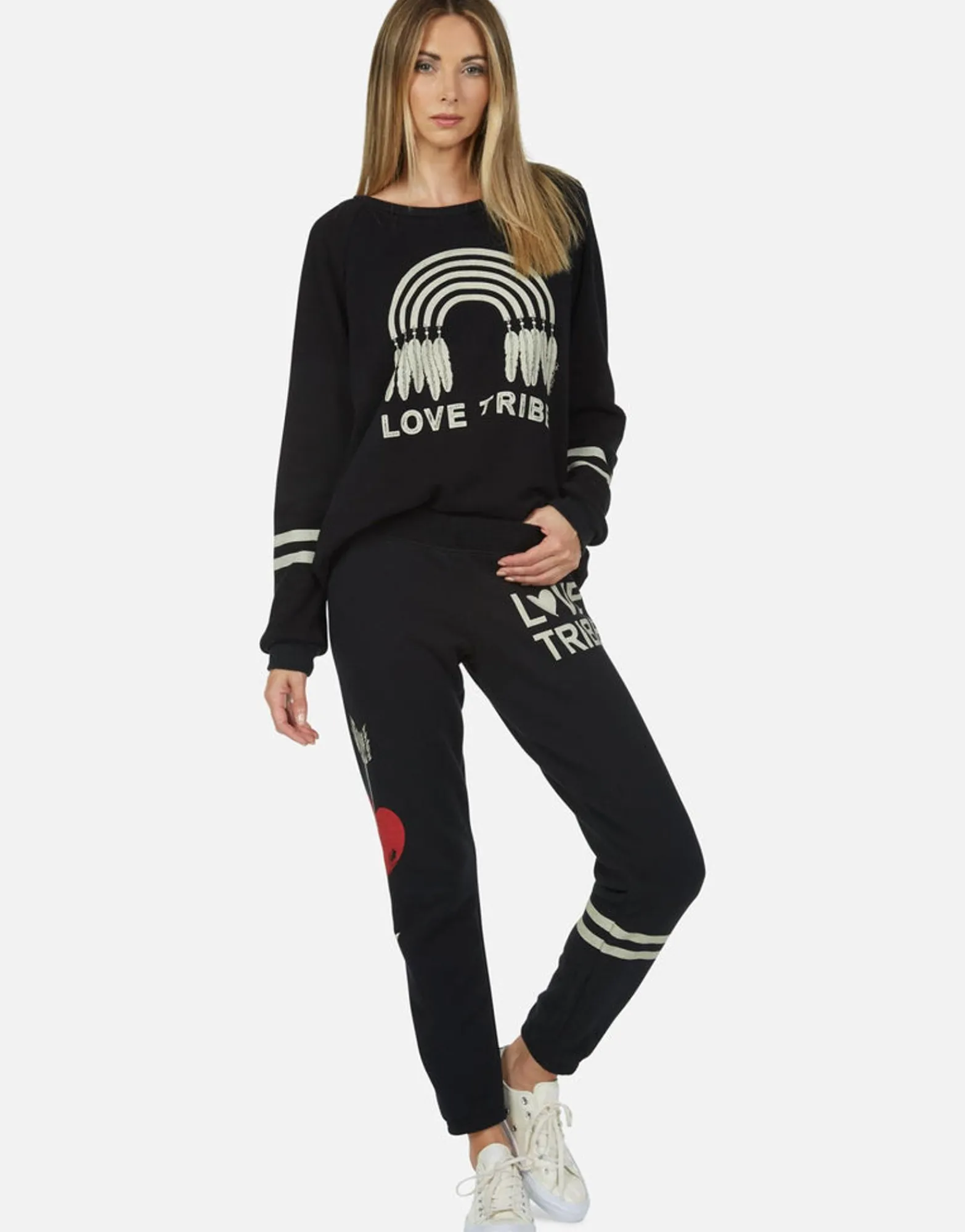 New Cosmic Lightning Eye L/S Vintage Pullover | Noleta By Women Long Sleeve
