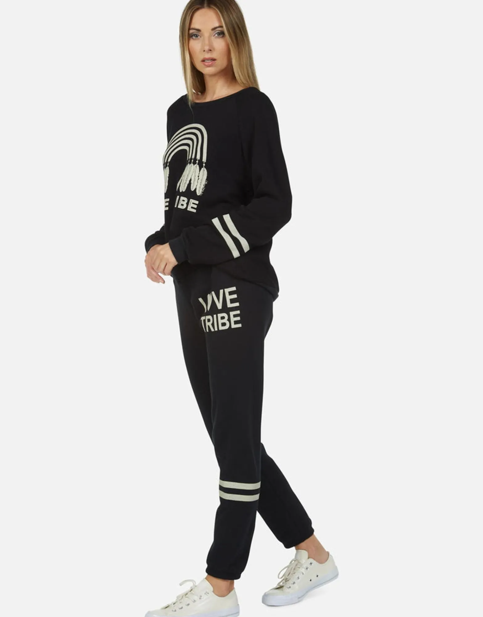 New Cosmic Lightning Eye L/S Vintage Pullover | Noleta By Women Long Sleeve