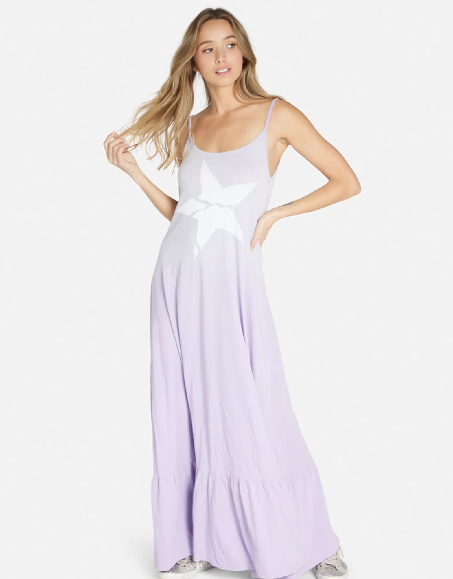 Fashion Cracked Star Maxi Dress | Beatrix By Women Dresses