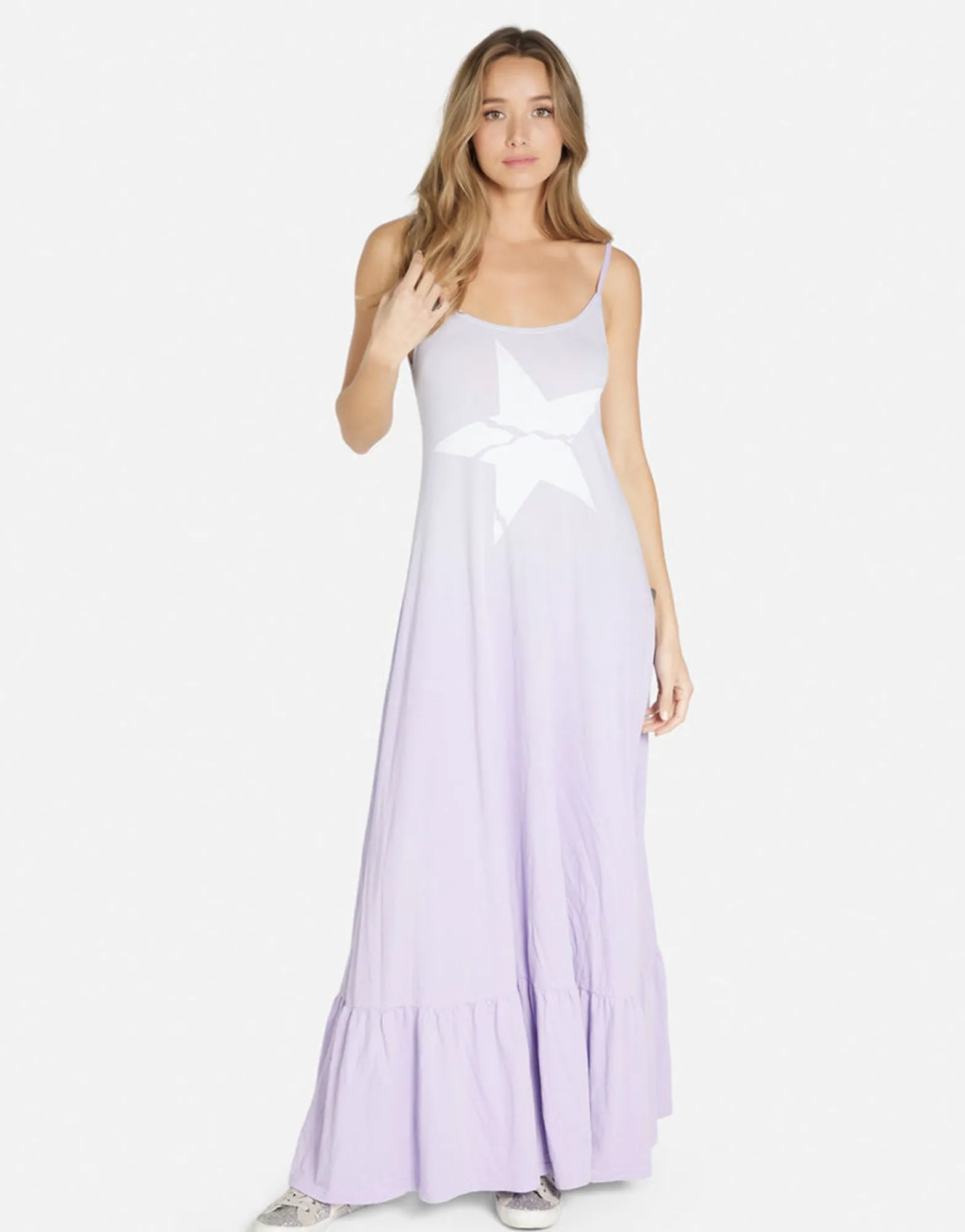 Fashion Cracked Star Maxi Dress | Beatrix By Women Dresses