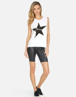 Cheap Cracked Star Vintage Tank Top In | Kel X By Women Short Sleeve