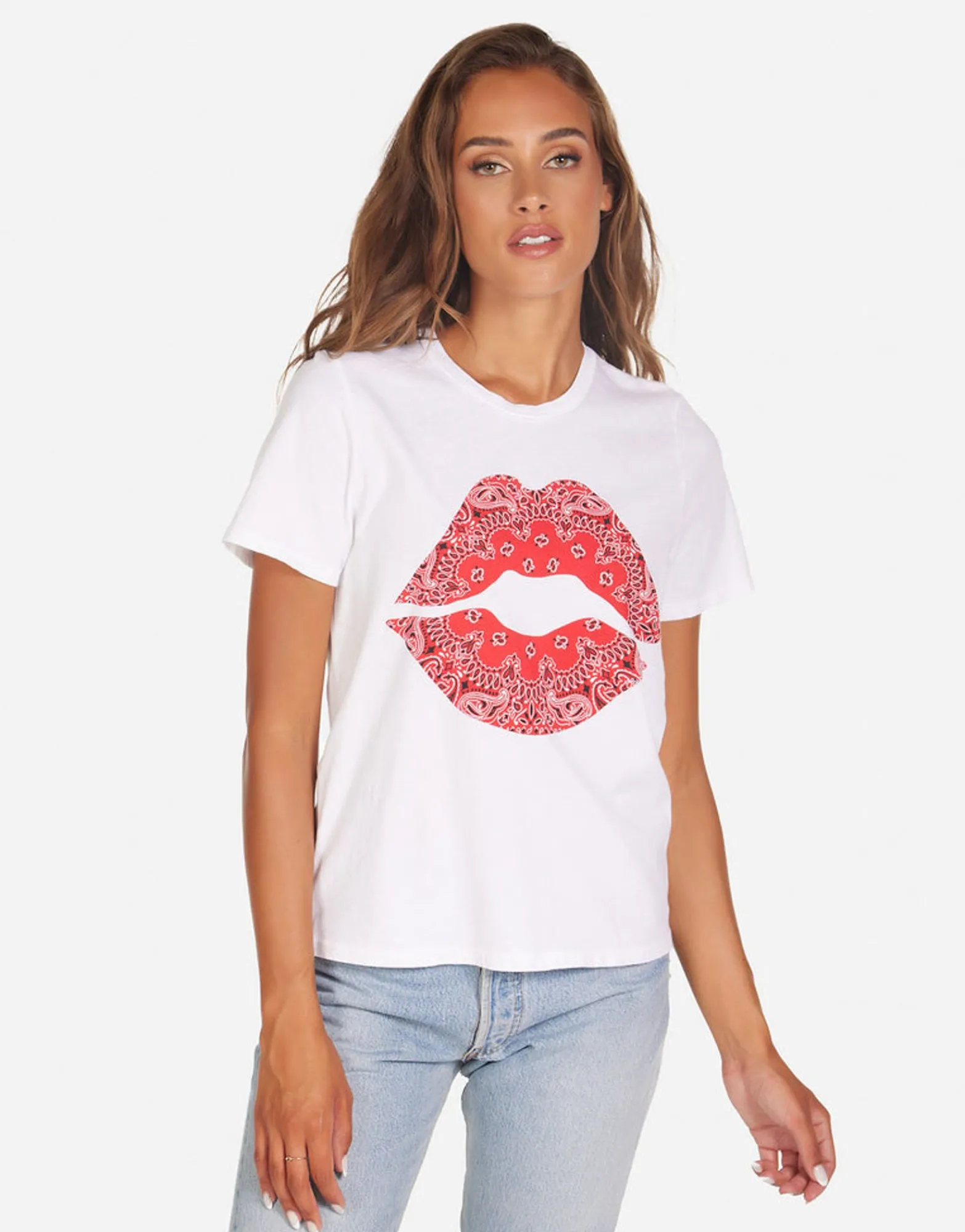 Online Croft Bandana Lip Women Short Sleeve