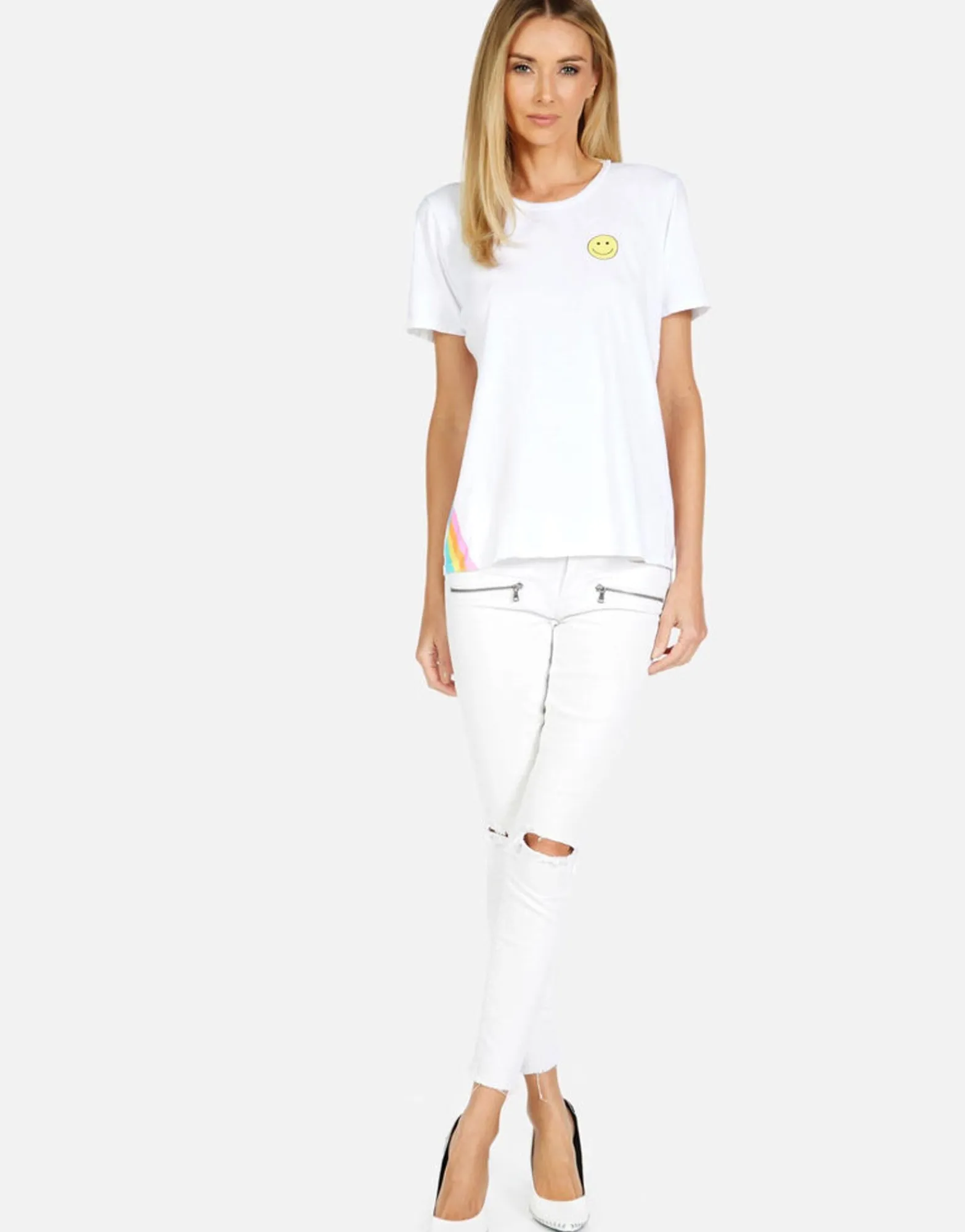 Clearance Croft Happy Chains Women Short Sleeve