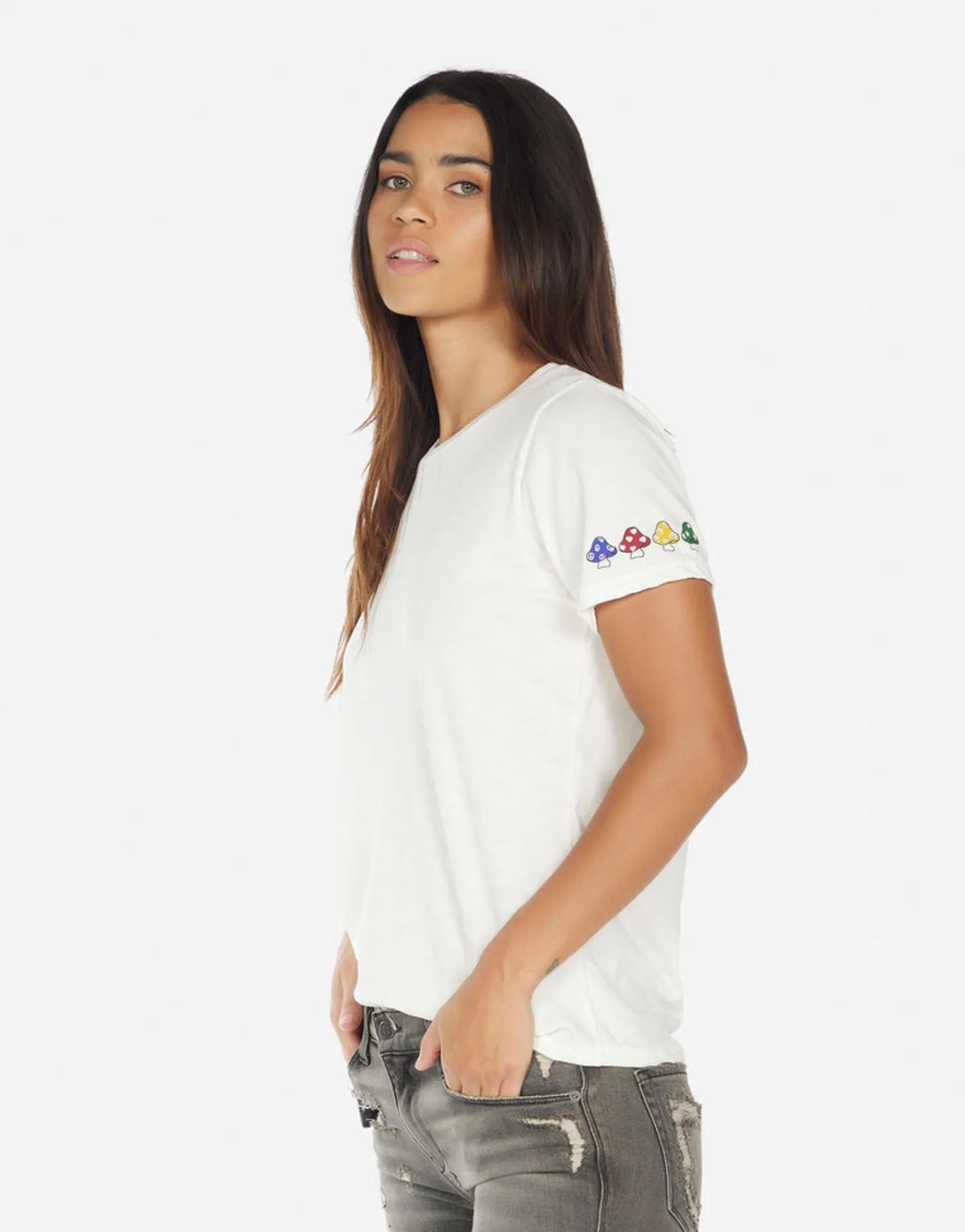 Flash Sale Croft Mushroom Happyface Women Short Sleeve