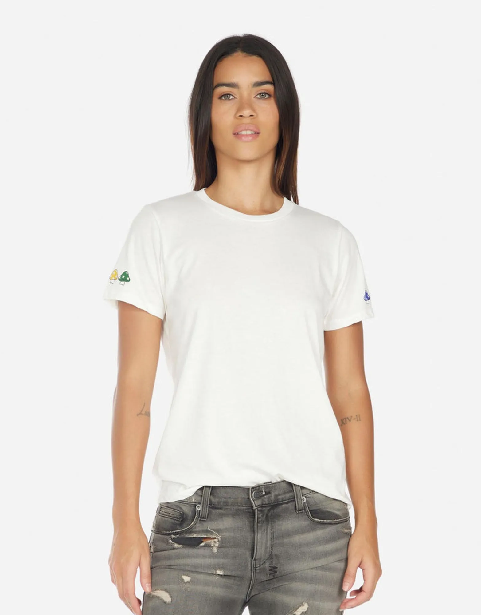 Flash Sale Croft Mushroom Happyface Women Short Sleeve