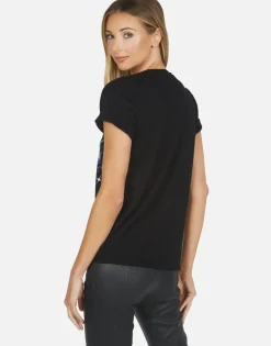 Shop Croft Neon Sparkle Star Women Short Sleeve