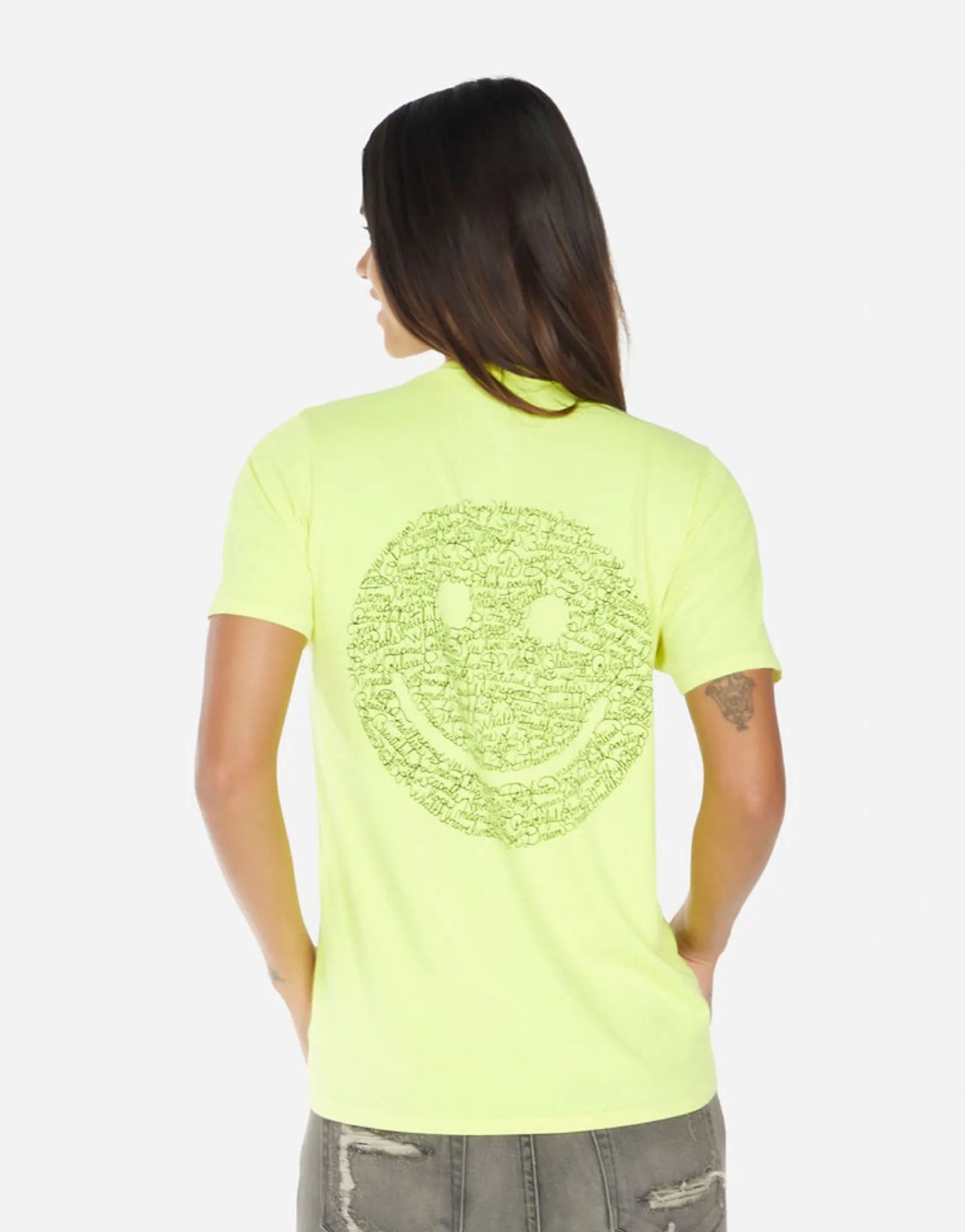 Sale Croft Positive Happyface Women Short Sleeve