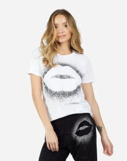 Cheap Croft Splatter Kiss Women Short Sleeve