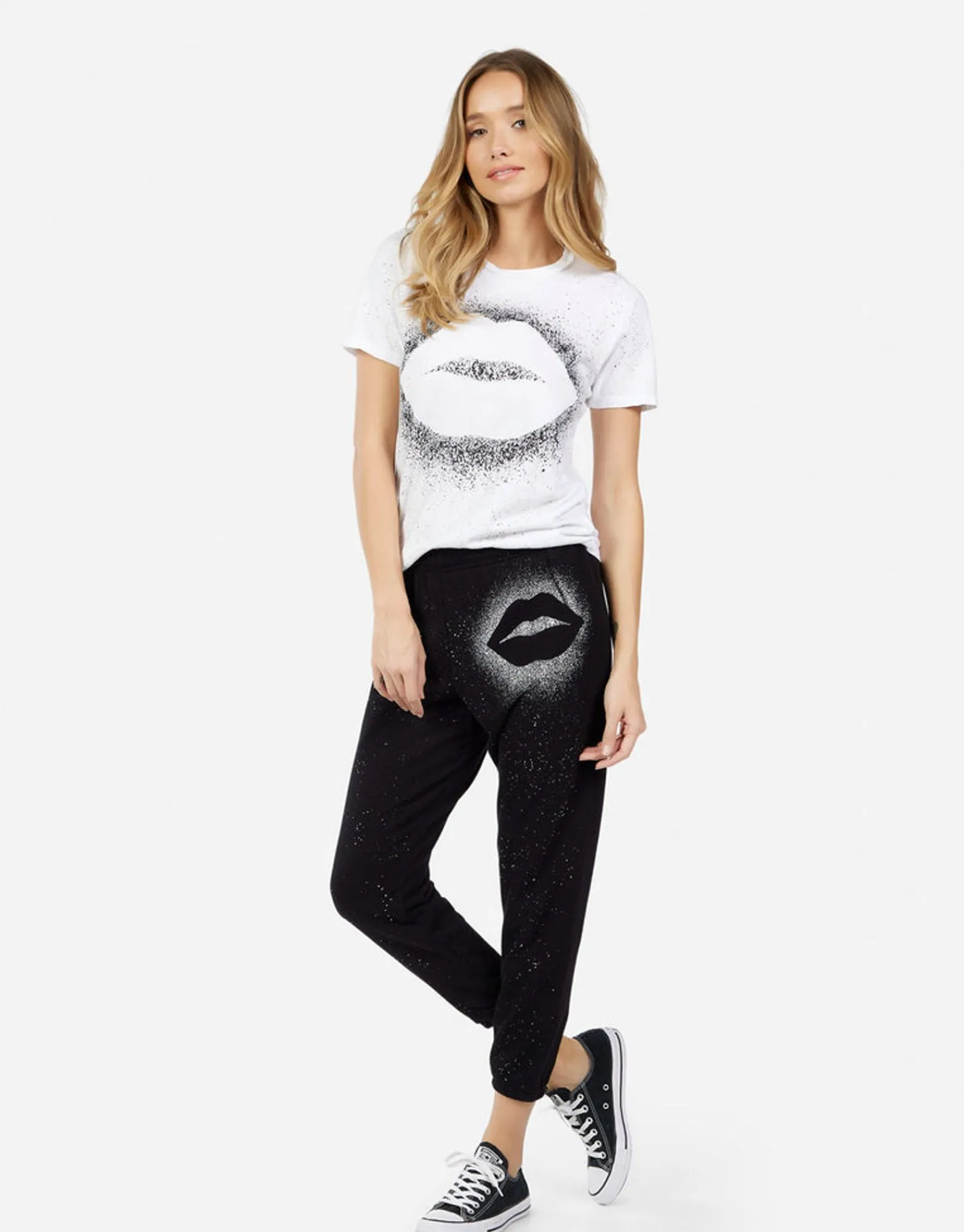 Cheap Croft Splatter Kiss Women Short Sleeve