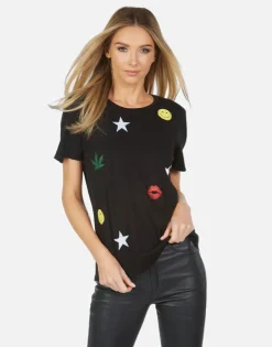 Fashion Croft Spray Elements Women Short Sleeve
