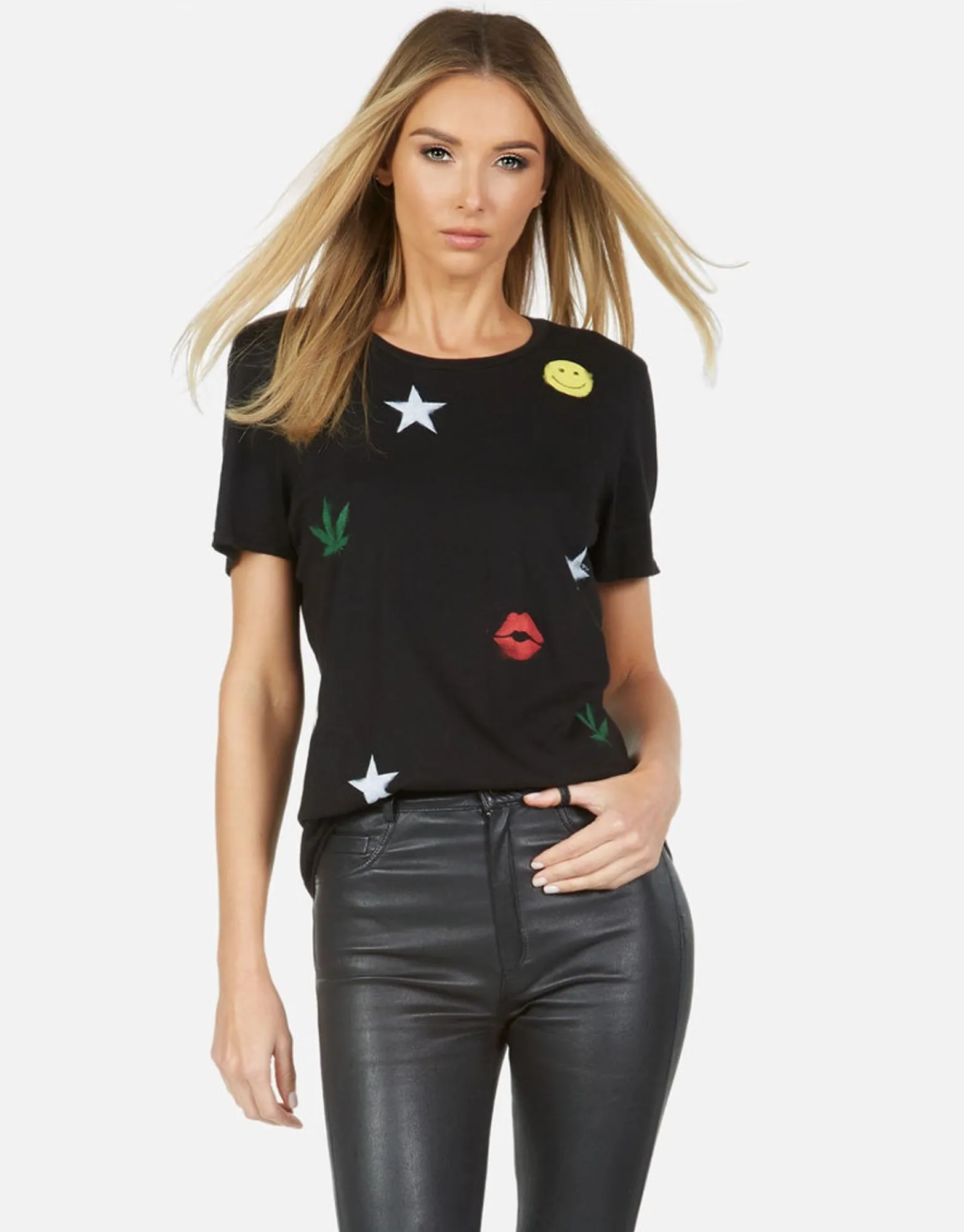 Fashion Croft Spray Elements Women Short Sleeve