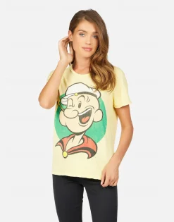 Hot Croft Vintage Popeye Women Short Sleeve