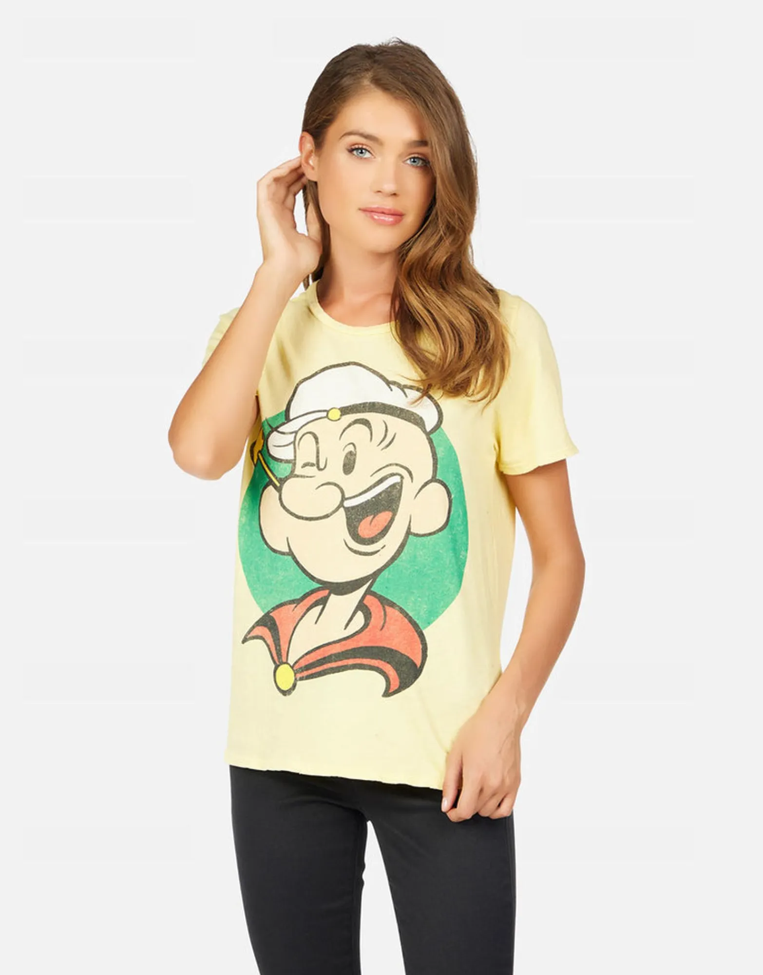 Hot Croft Vintage Popeye Women Short Sleeve