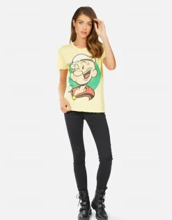Hot Croft Vintage Popeye Women Short Sleeve
