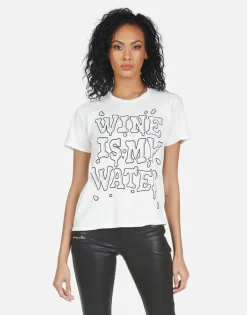 New Croft Wine Is My Water Women Short Sleeve
