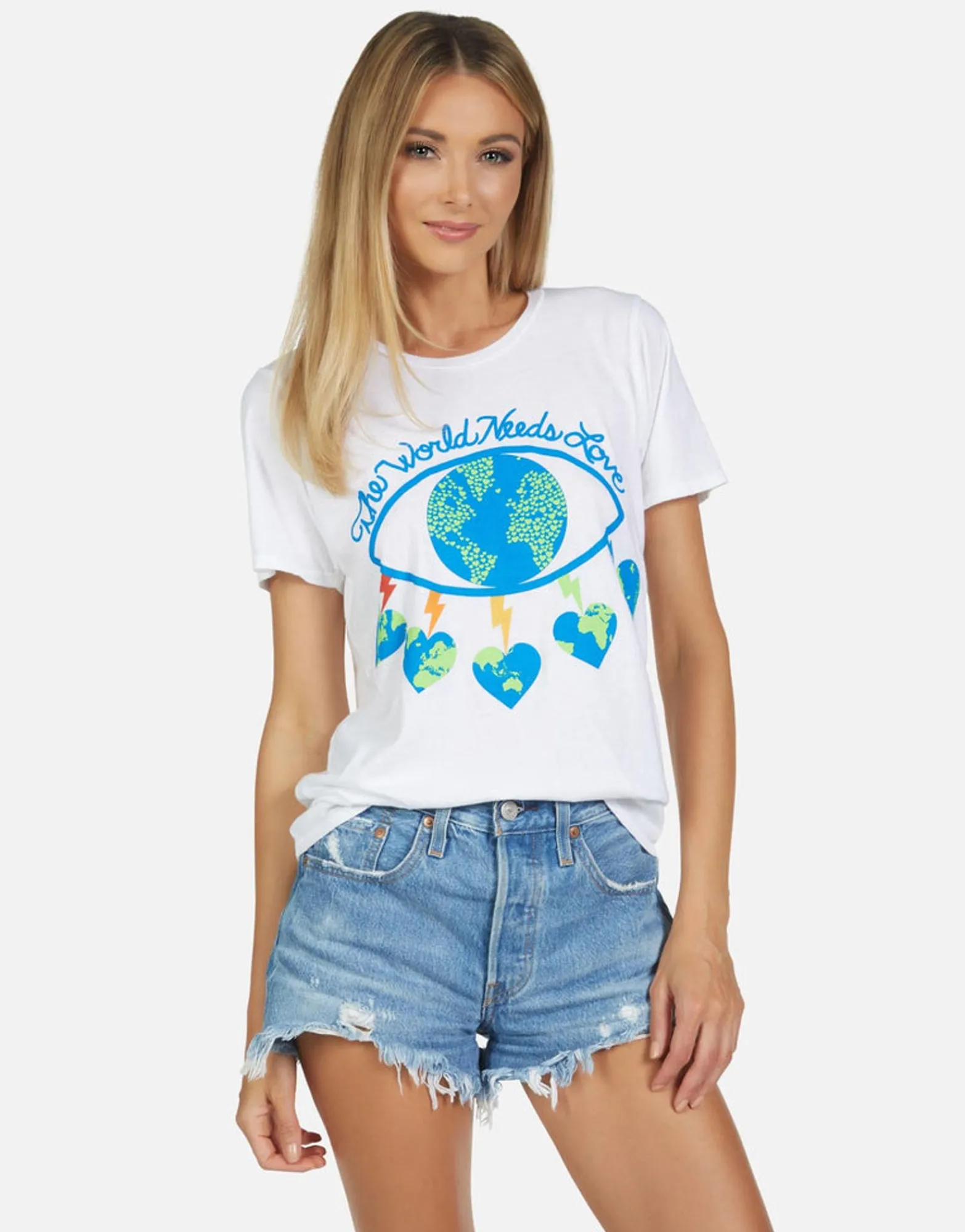 Best Sale Croft World Eye Love Women Short Sleeve