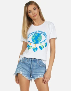 Best Sale Croft World Eye Love Women Short Sleeve