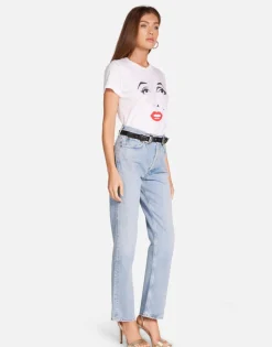 Clearance Croft X Crystal Marilyn Monroe Women Short Sleeve