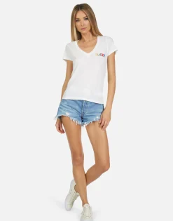 Best Sale Cruz Lucky Happy Face Women Short Sleeve