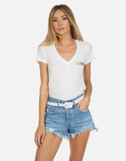 Best Sale Cruz Lucky Happy Face Women Short Sleeve