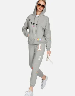 Cheap Crystal #1 Love Sweatpant | Brynn By Women Long Sweatpants