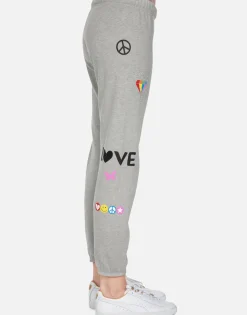 Cheap Crystal #1 Love Sweatpant | Brynn By Women Long Sweatpants