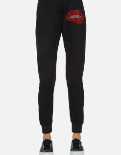 Best Crystal Biting Lip Lounge Sweatpant | Jess By Women Long Sweatpants