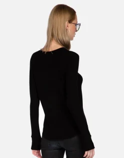 Fashion Crystal Biting Lip L/S Fitted Thermal | Mckinley Women Long Sleeve