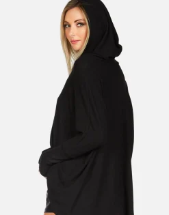 Clearance Crystal Biting Lip Pullover Hoodie | Wilma By Women Hoodies