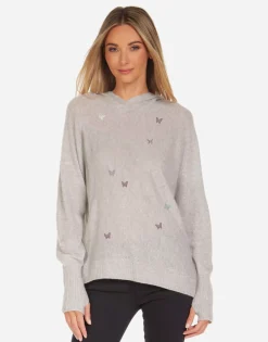 Fashion Crystal Butterflies Cashmere In | Namiko By Women Hoodies