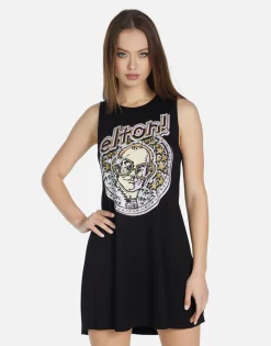 Sale Crystal Elton John Tank Dress In | Deanna By Women Dresses