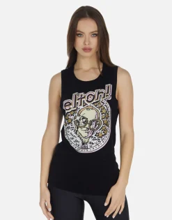 Cheap Crystal Elton John Tank Tee In | Ashlin By Women Tanks