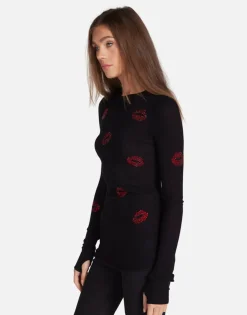 Fashion Crystal Kisses Fitted Thermal In | Mckinley By Women Long Sleeve