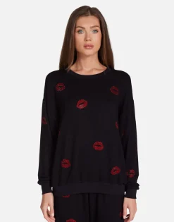 Best Sale Crystal Kisses Pullover In | Babbs By Women Long Sleeve