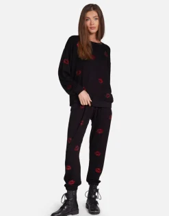 Best Sale Crystal Kisses Pullover In | Babbs By Women Long Sleeve