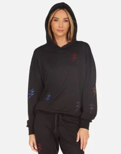Shop Crystal Lightning Peace Women'S Hoodie | Harmony By Women Hoodies