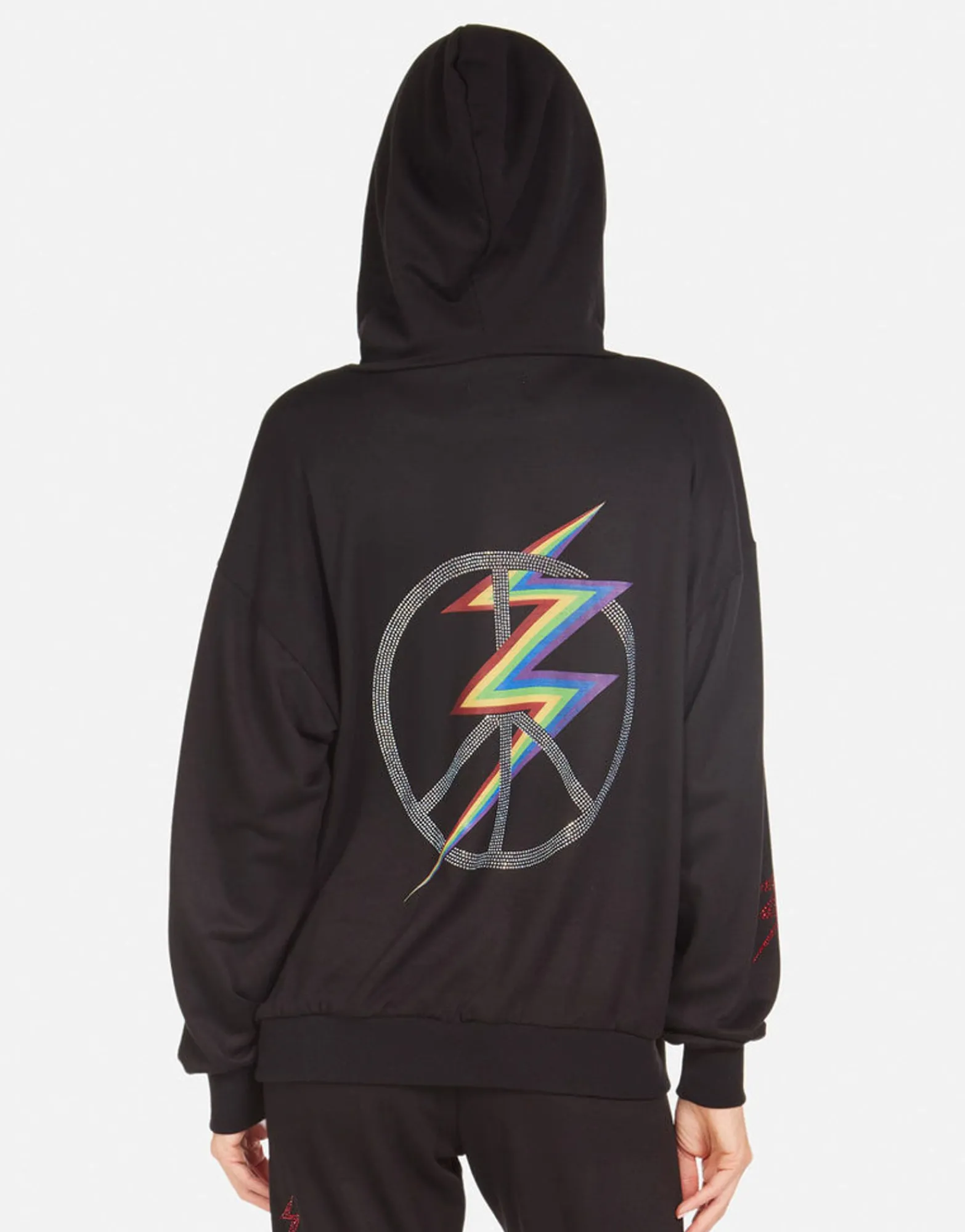 Shop Crystal Lightning Peace Women'S Hoodie | Harmony By Women Hoodies