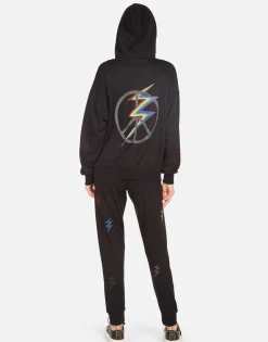 Shop Crystal Lightning Peace Women'S Hoodie | Harmony By Women Hoodies
