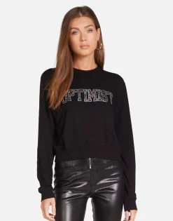 Flash Sale Crystal Optimist Pullover In | Spalding By Women Long Sleeve